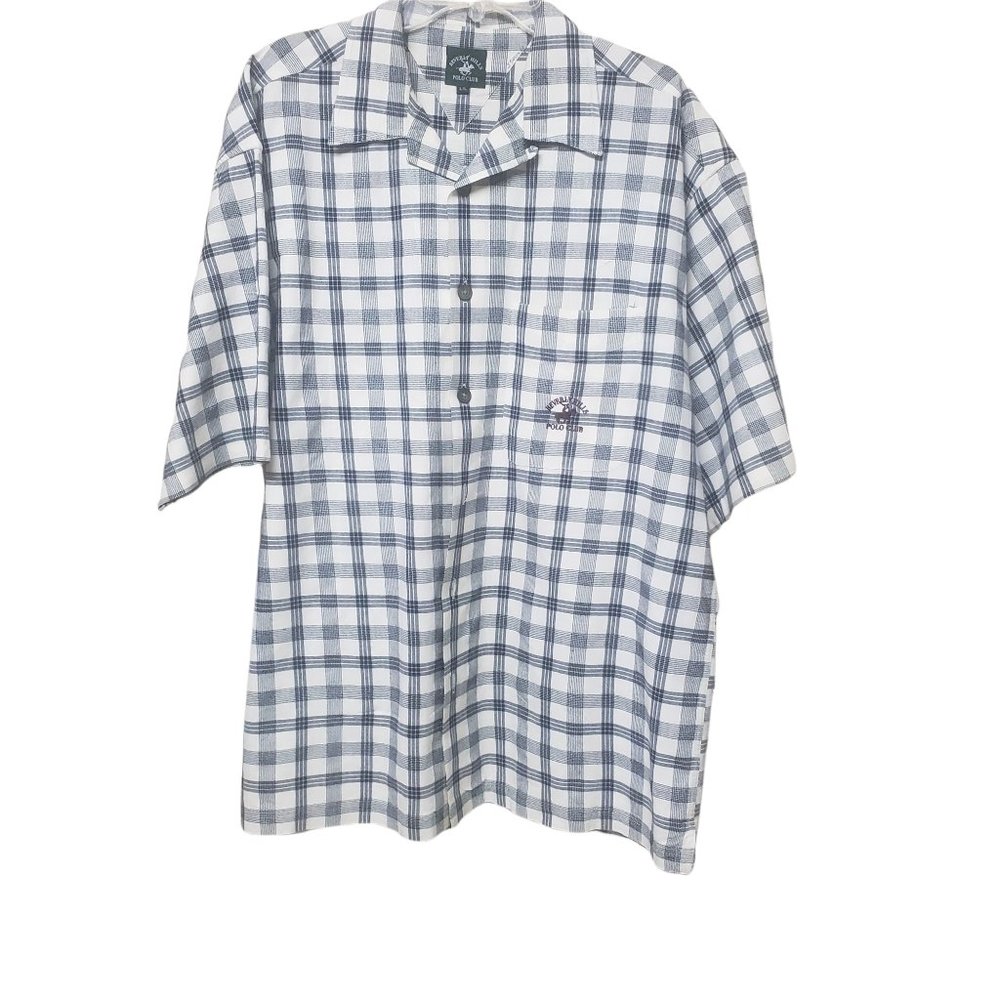Beverly Hills Polo Club Men's Button Down Shirt Size Large
